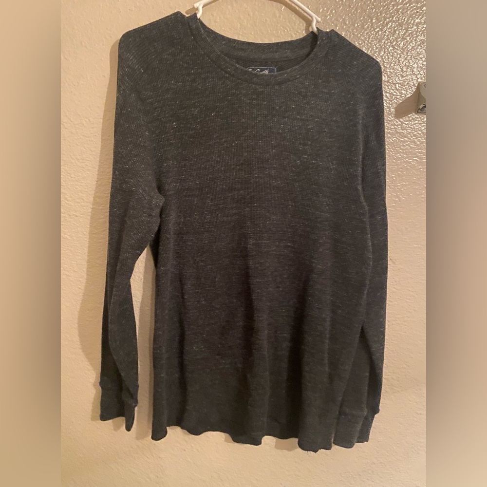 Large Vintage Grey Long Sleeve